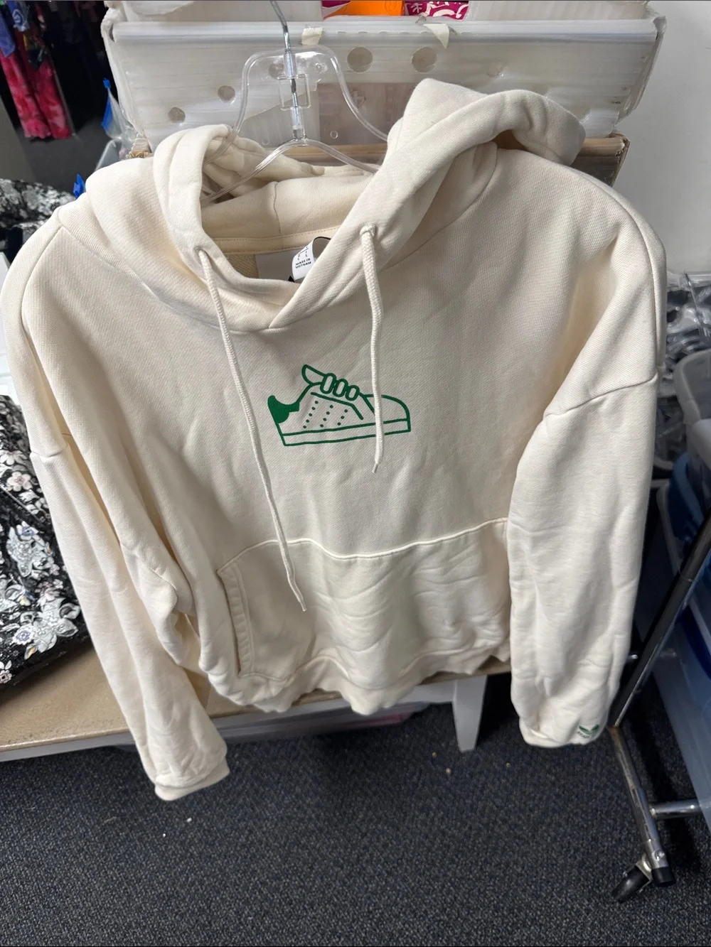 Adidas x Stan smith hoodie L // 082110